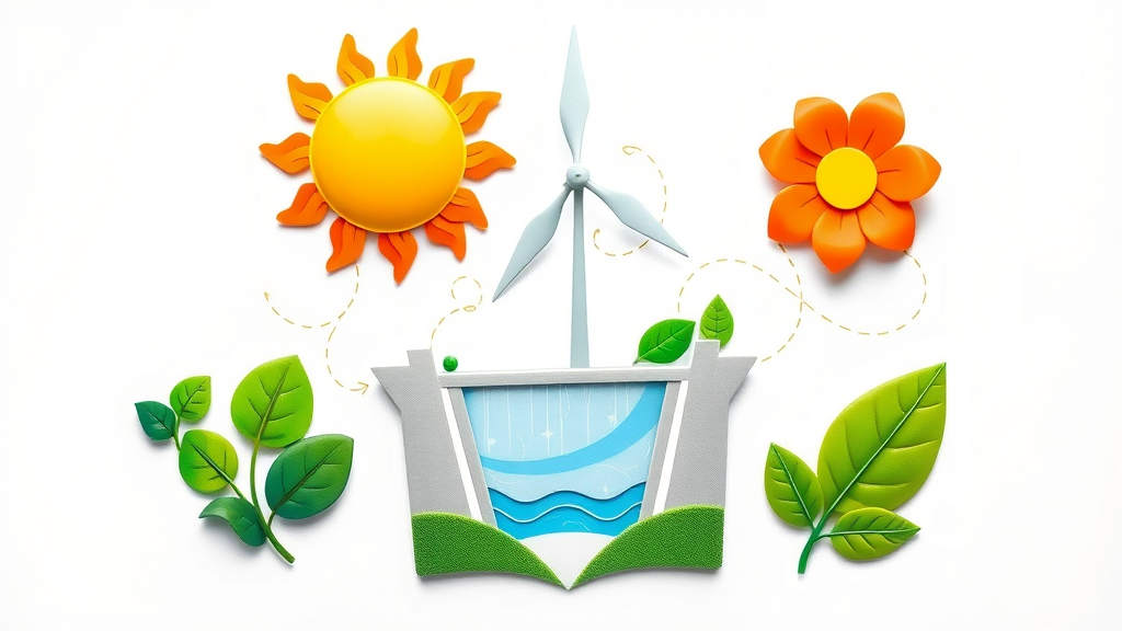 icons representing solar, wind, hydro, geothermal, and biomass energy sources